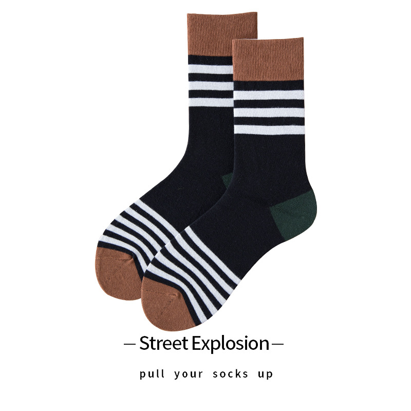 10 Pairs Men Women Fashion Lovers Socks Cartoon Street Hip-hop Personality Neutral Sports Socks